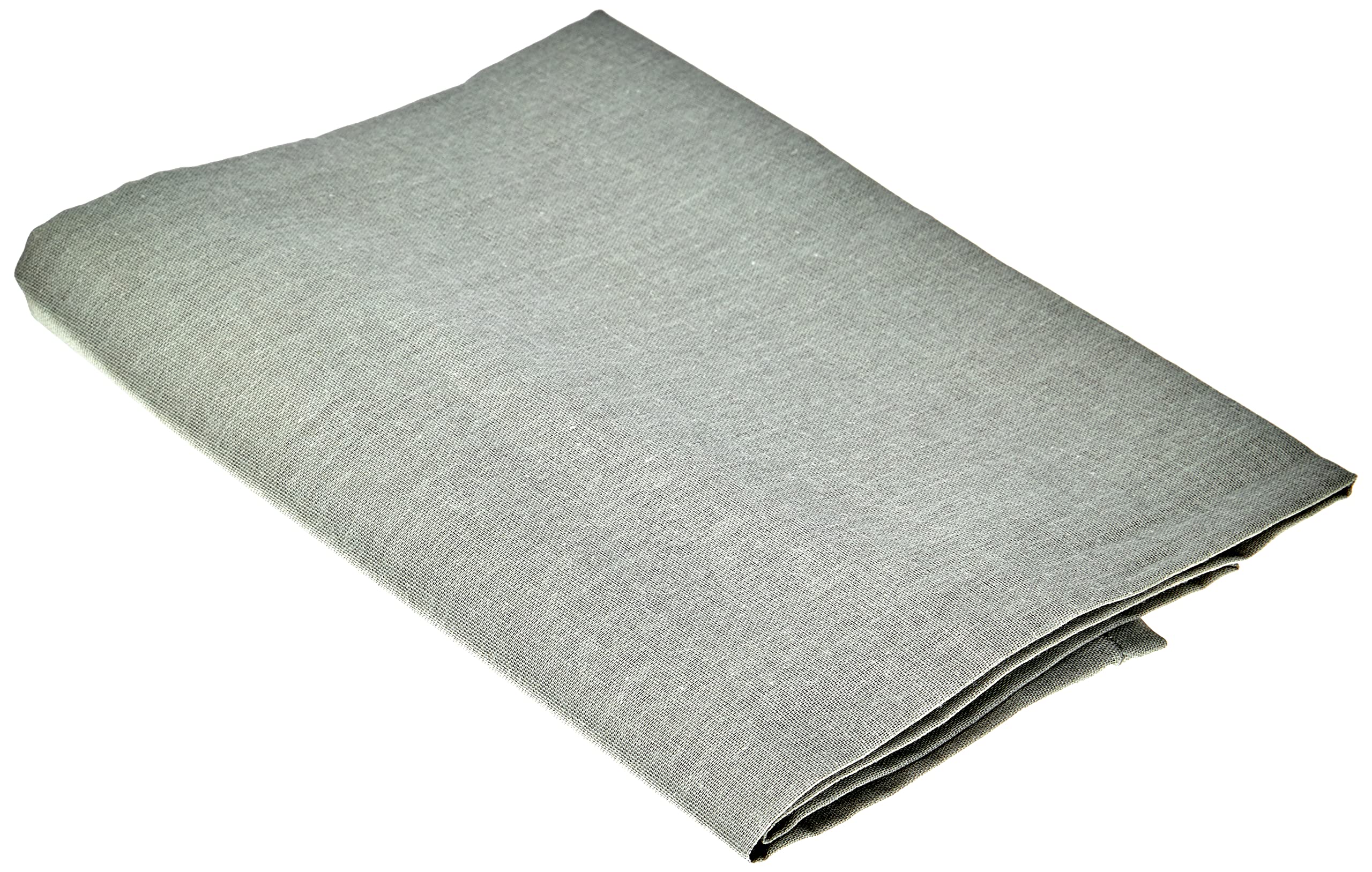 Soleil d'Ocre Panama Brise Bise Half Length Cotton Curtain, 120 x 60 cm, Grey
