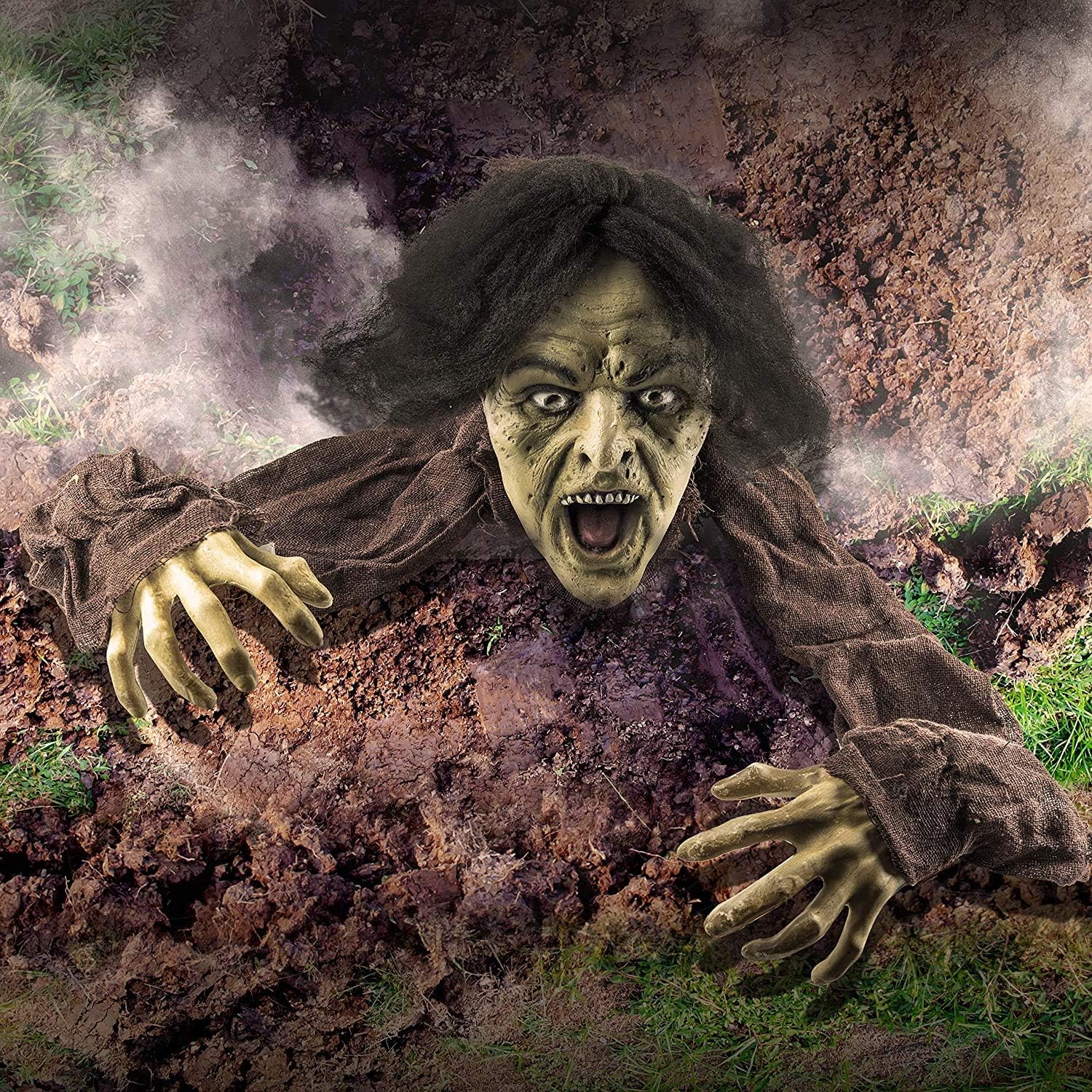 Prextex Halloween Décor Groundbreaker Zombie Outdoor Halloween Decoration: Home & Kitchen