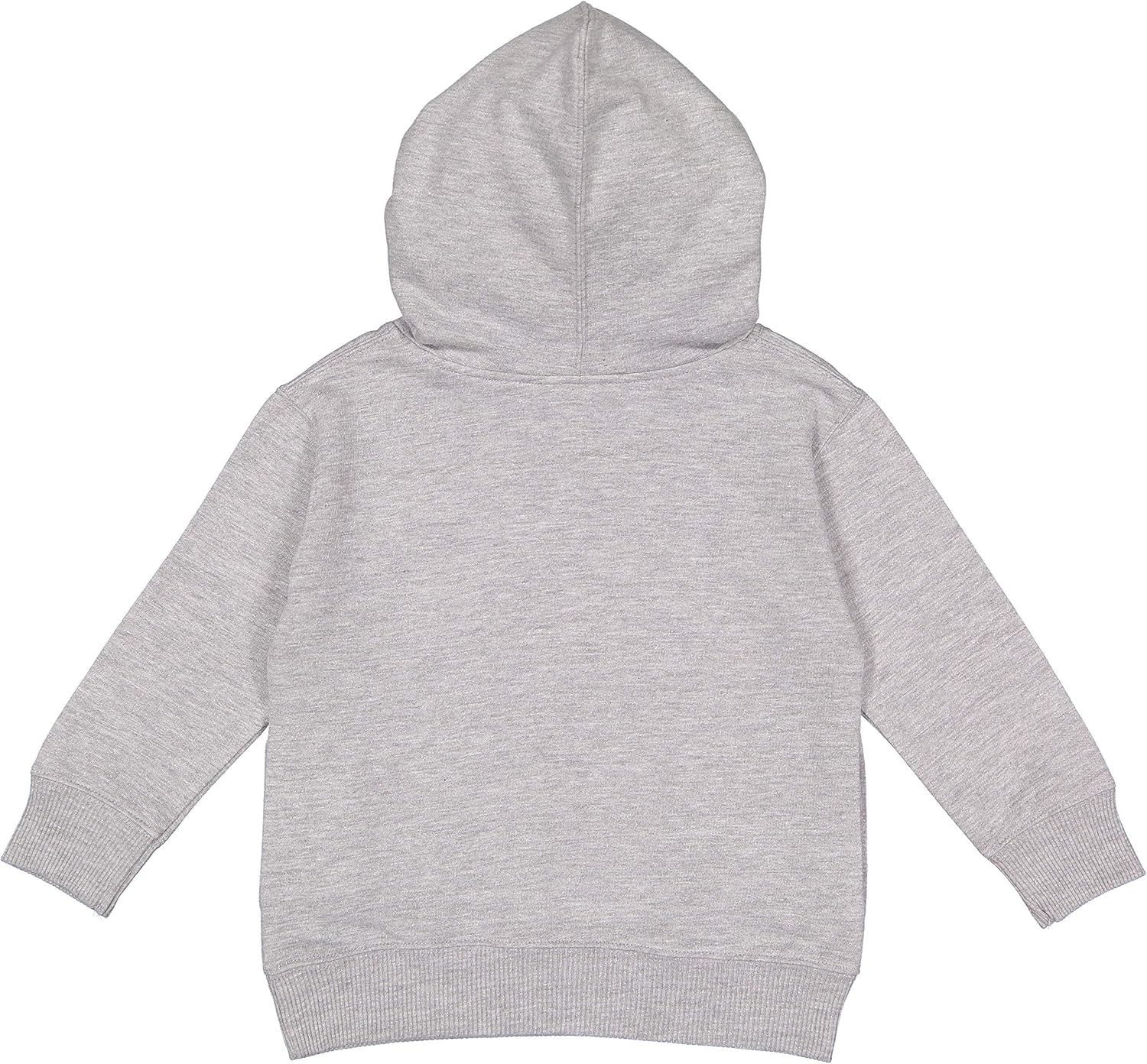 RABBIT SKINS Toddler Fleece Long Sleeve Hooded Pullover Sweatshirt with Side Seam Pockets: Rabbit Skins: Clothing