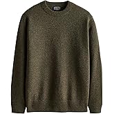 Pendleton Men's Shetland Wool Pullover Men's Sweater – Classic Crewneck for Men, Naturally Warm, Odor and Stain-Resistant