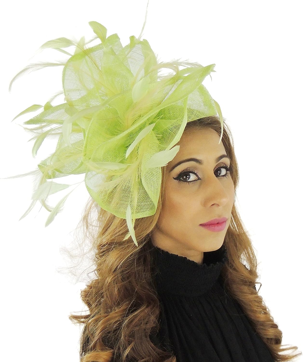 green ascot hat