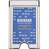Digigear SD SDHC SDXC to PCMCIA PC Card, Adapter Supports, ATA Flash Memory