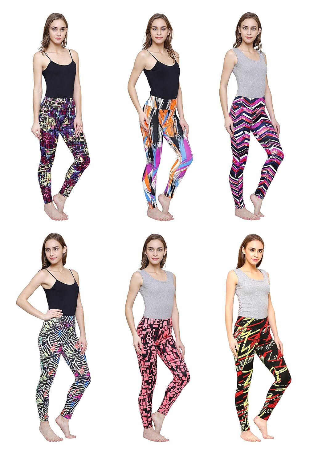 vritraz women's buttery soft popular 3d digital printed full length legging