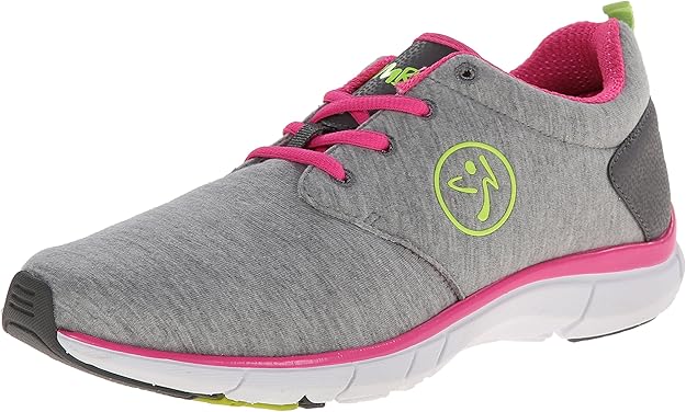 Zumba women's fly fusion athletic dance workout sneakers with compression cushioning Clearance