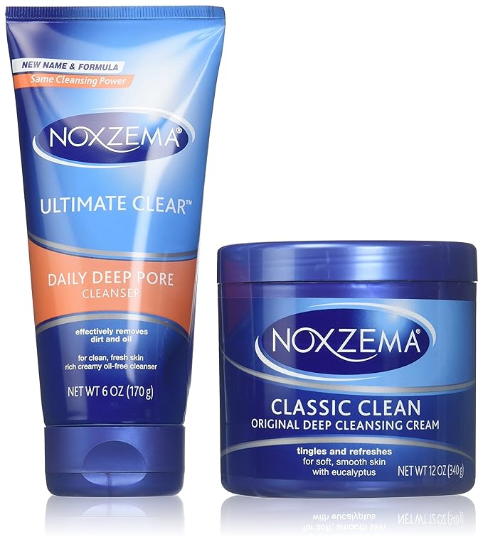 noxzema ultimate clear daily deep pore cleanser