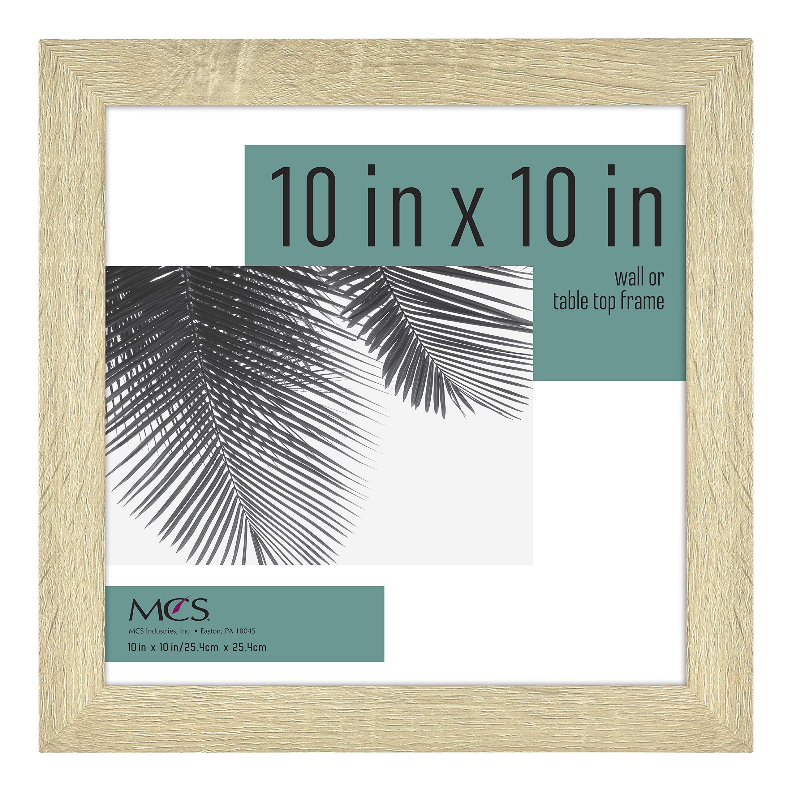 MCS Studio Gallery Frame, Natural Woodgrain, 10 x