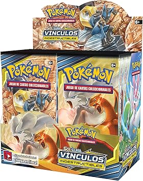 Pokemon JCC- Display de 36 Sobres de Sol y Luna: Vínculos Indestructibles, Color (POSMUB02) [Edición: España]: Amazon.es: Juguetes y juegos
