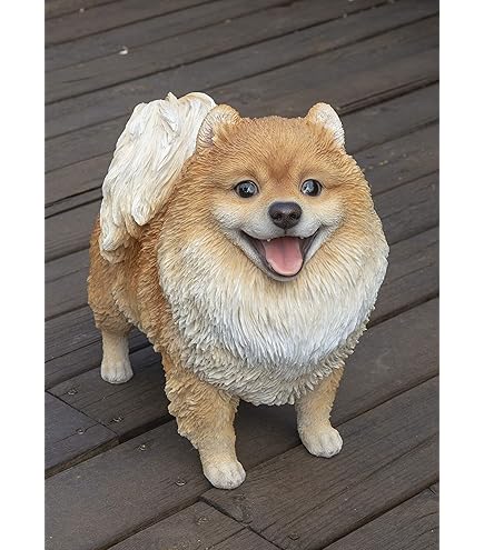 SANDICAST　ポメラニアン　Pomeranian　置物　フィギュア　ミニ Sandicast Pomeranian Dog Ornament