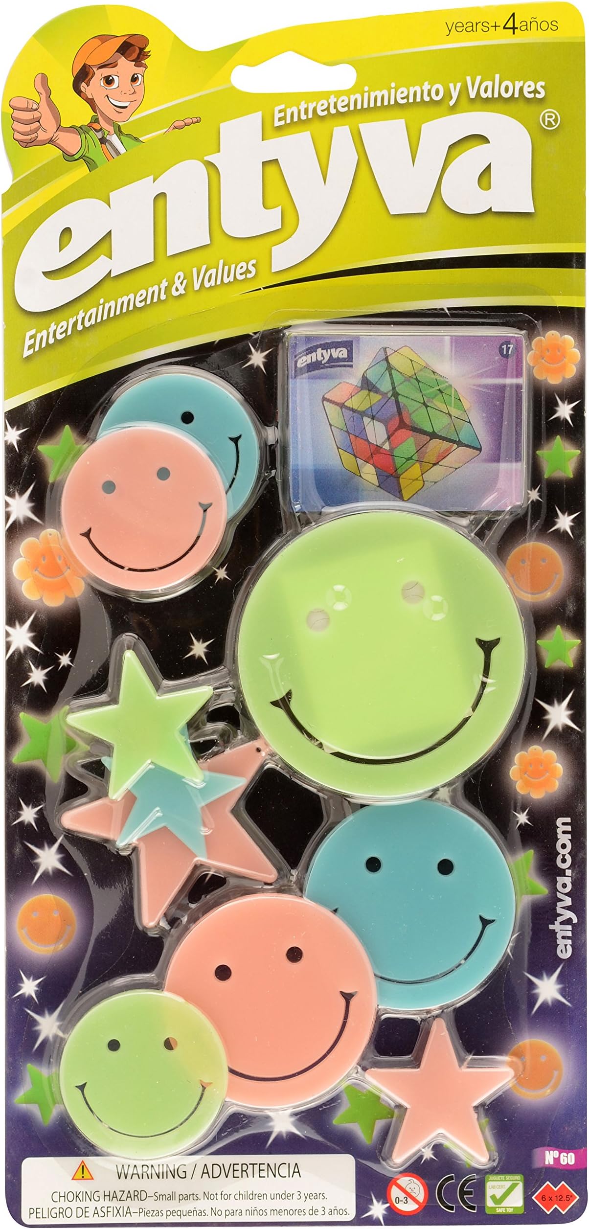 Glow in the Dark Figurines Toy Set (Assorted Styles- May Vary) โ Entyva