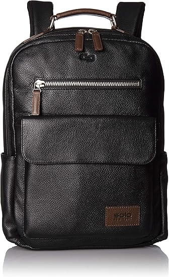 solo new york kilbourn leather backpack