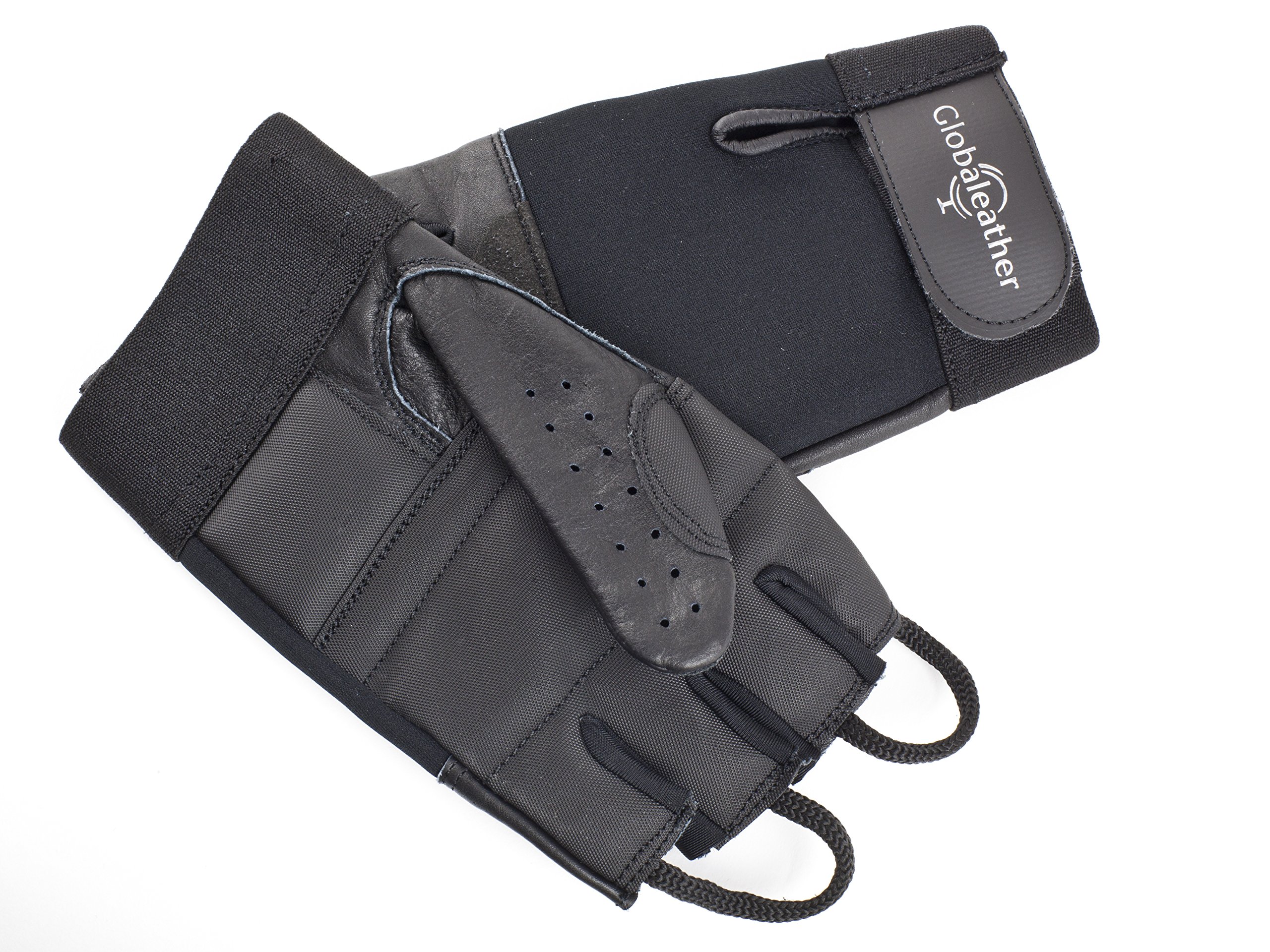 Ability Superstore Wheelchair Wet Weather Gloves Large Size Black