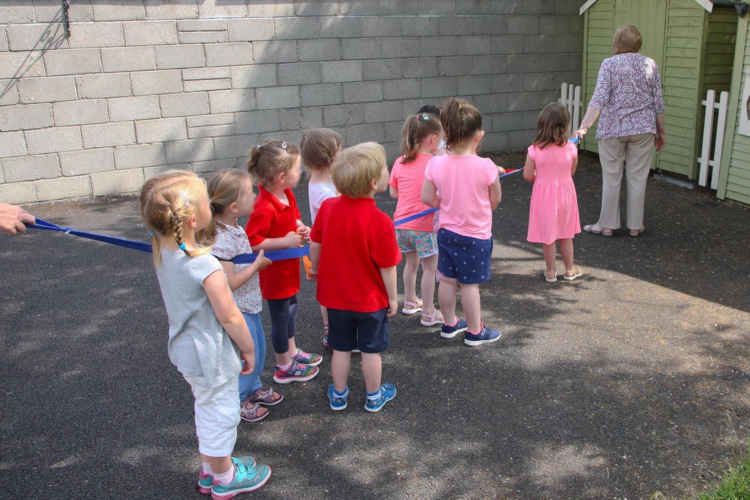 Walk''n''Line Toddler Walking Rope/Leash For 12 Children With Shoulder