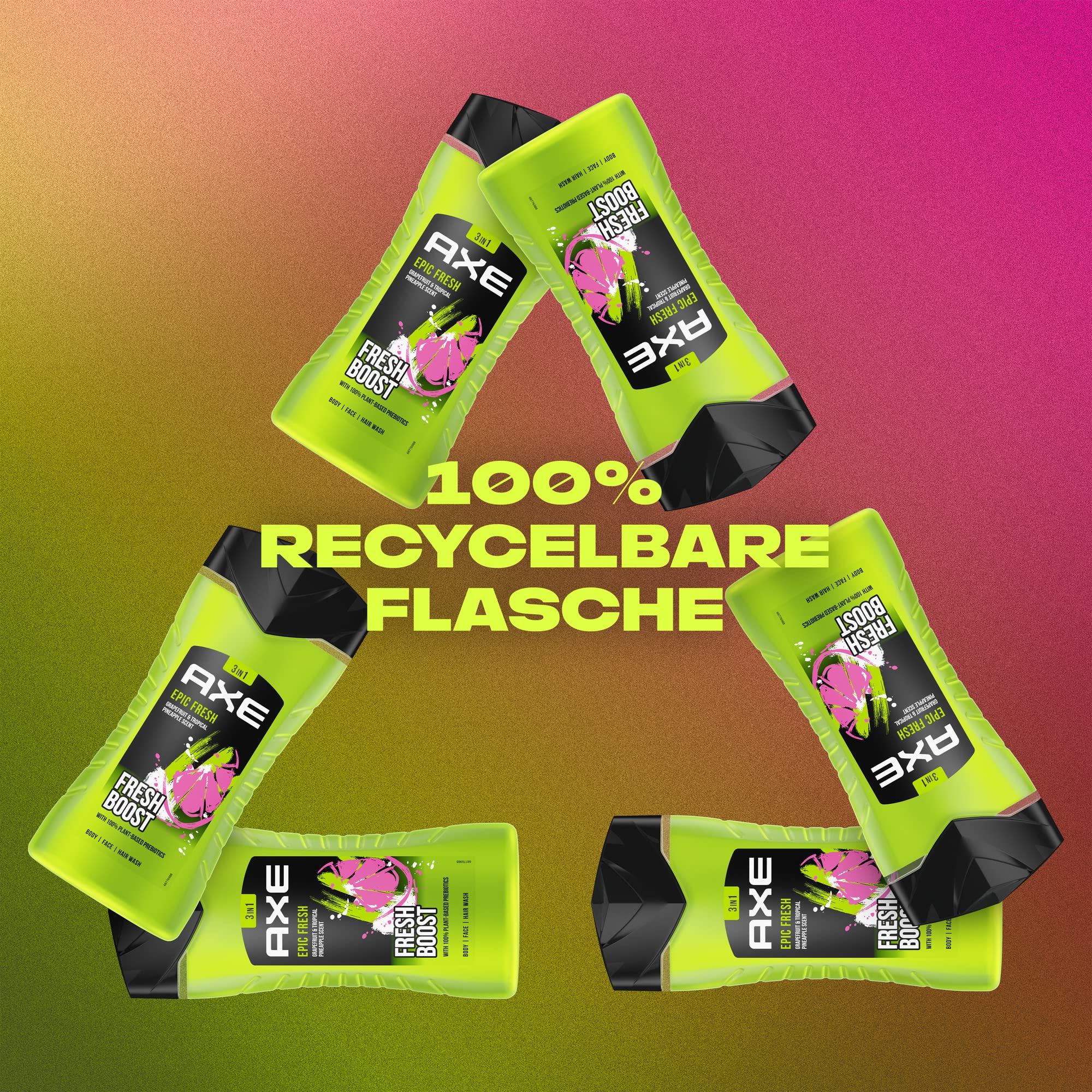 Axe 3in1 Duschgel & Shampoo, Epic Fresh, 250 ml 7