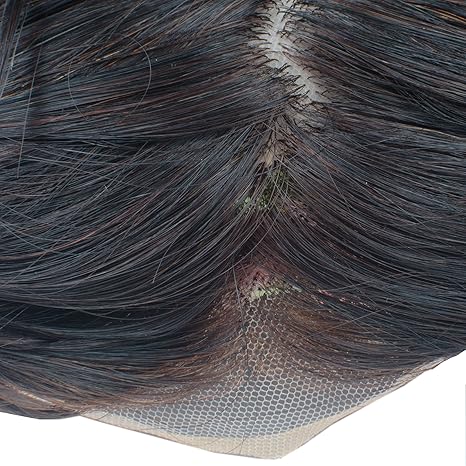 Kabello Mirage Hair Patch Mens Hair System 9x7 Dark Brown