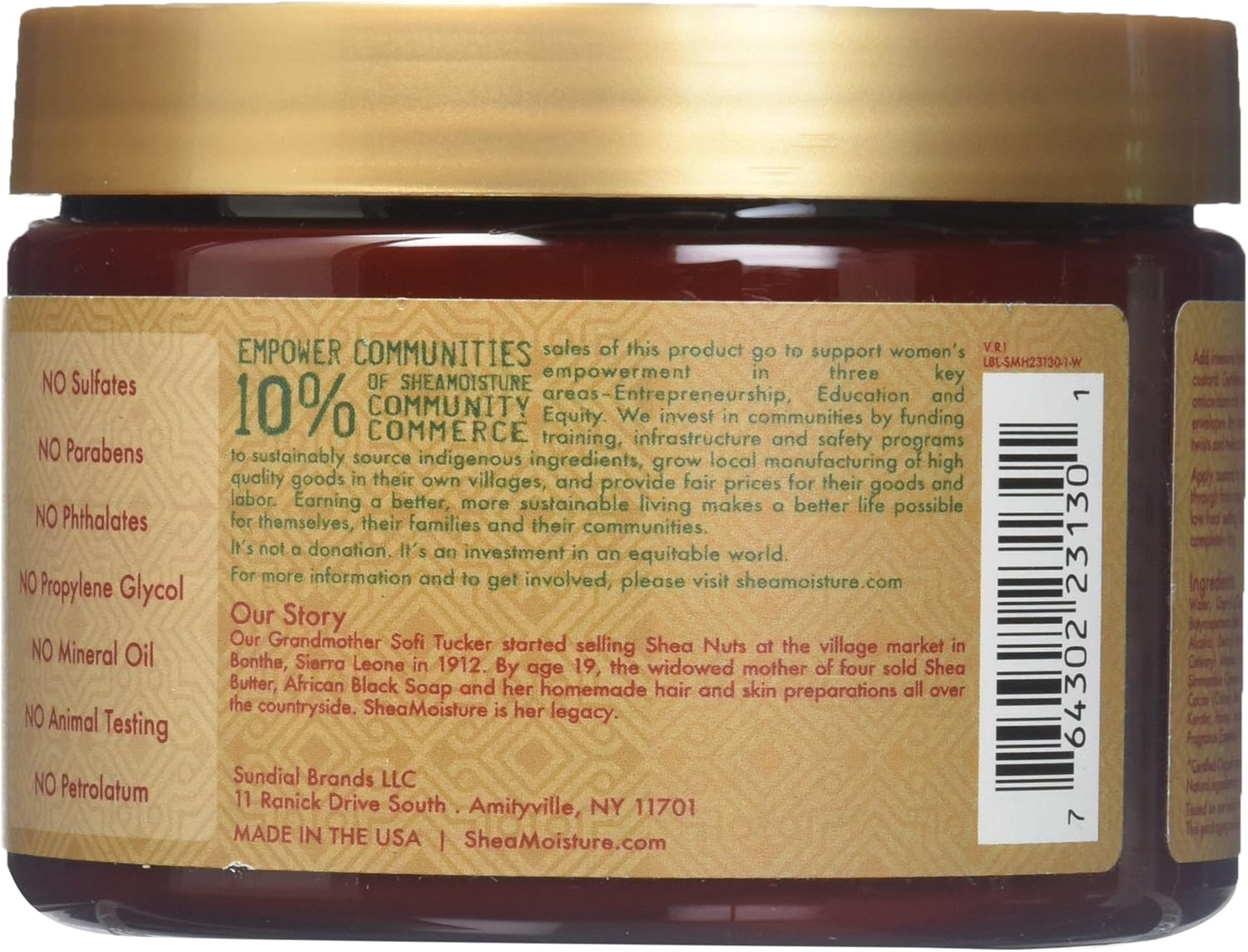 shea moisture manuka honey custard