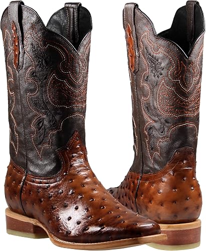 Botas Vaqueras Exoticas Originales de Avestruz para Hombre '100 Años' – Don  Max