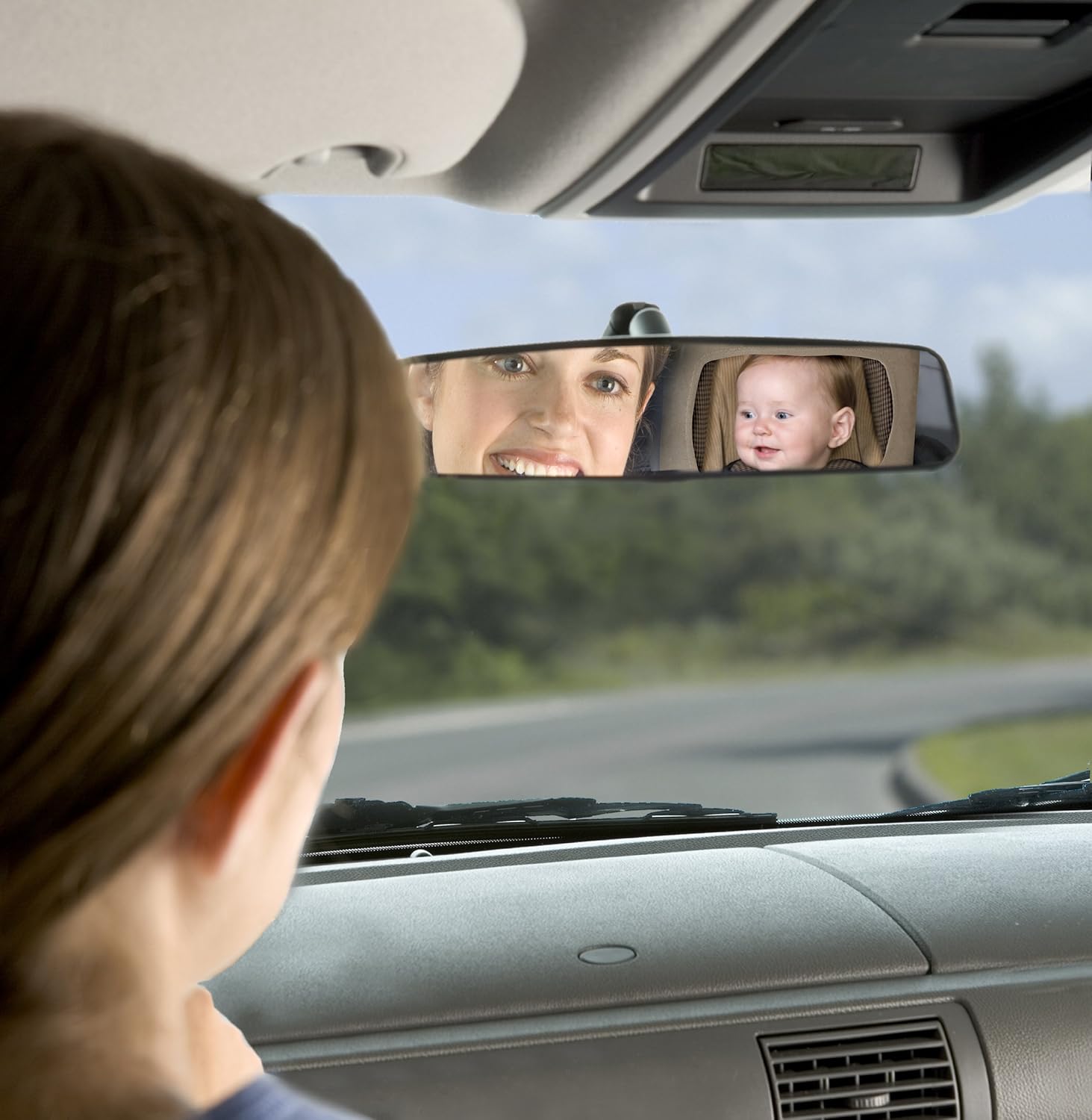 nuby backseat baby view mirror