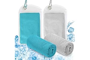 Cooling Towels 40"X12" for Workout, Yoga Towel Microfiber Gym Sweat Towels for Neck, Soft Cooling Towel for Travel, Sport, Ru