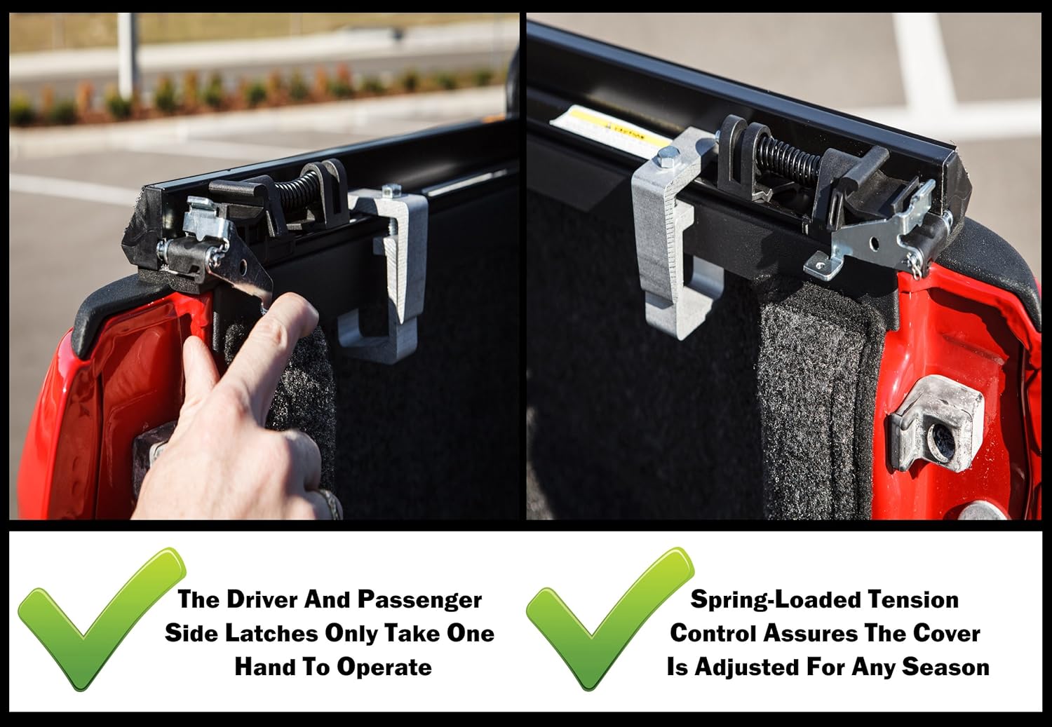 Amazon Com Gator Sr1 Roll Up Fits 2005 2019 Nissan Frontier 5 Ft Bed Only Soft Roll Up Tonneau Truck Bed Cover 55401 Made In The Usa Automotive