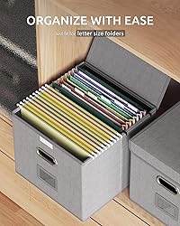 Oterri File Organizer Box,File Box,Small File