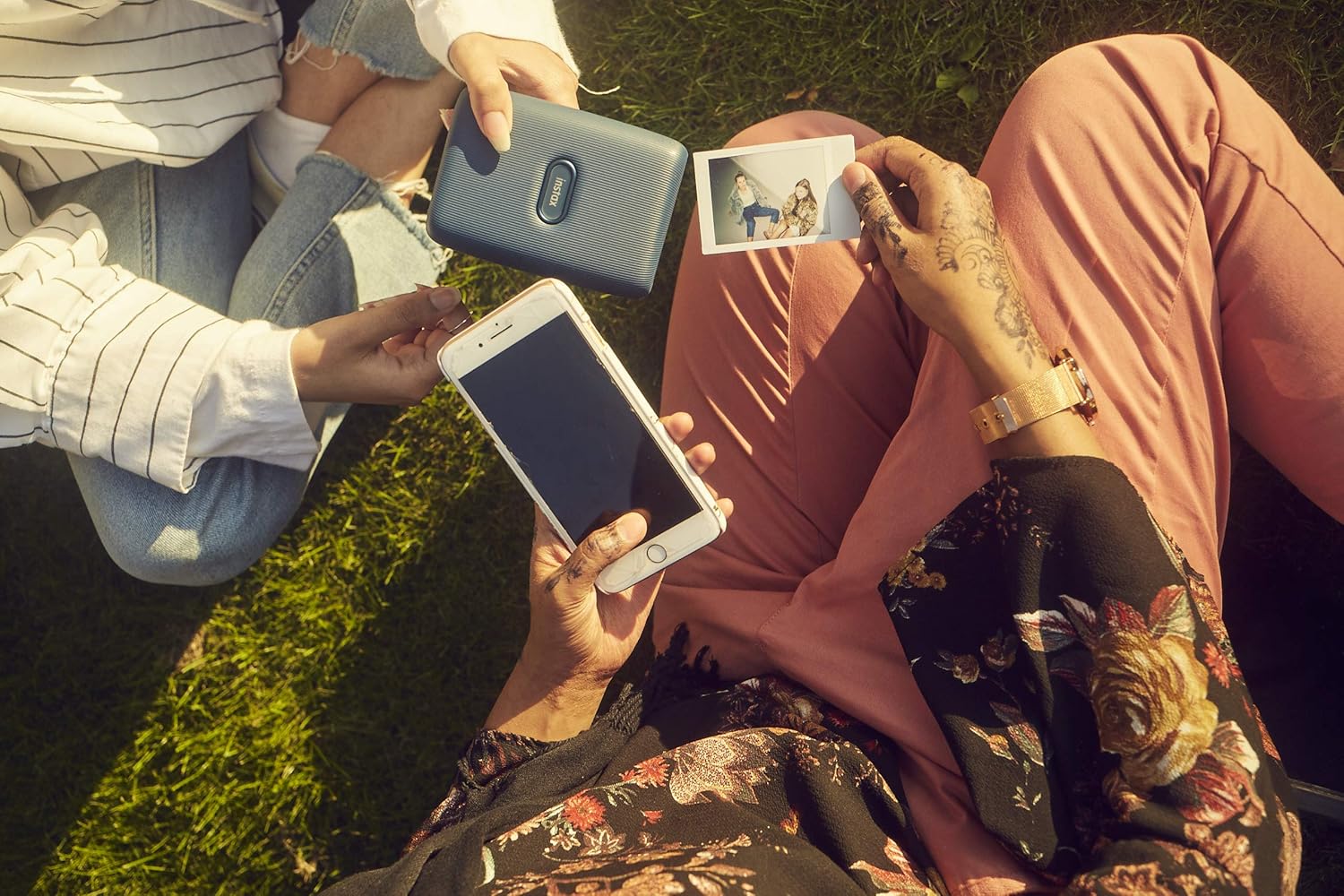 Fujifilm Instax Mini Link Smartphone Printer - Dark Denim : Camera & Photo
