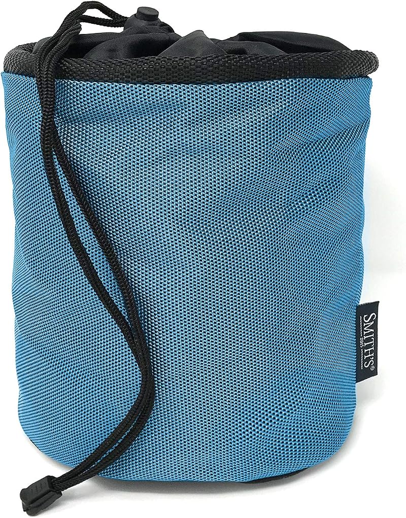Smith’s Premium Waterproof Peg Bag Blue 28x18x18cm with Carabiner