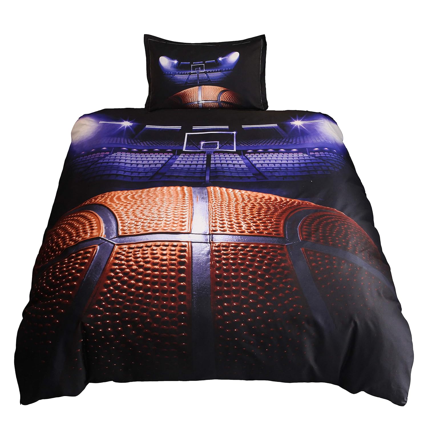 No Comforter Inside Sxinhome 3d Bedding Set Cool Basketball Court