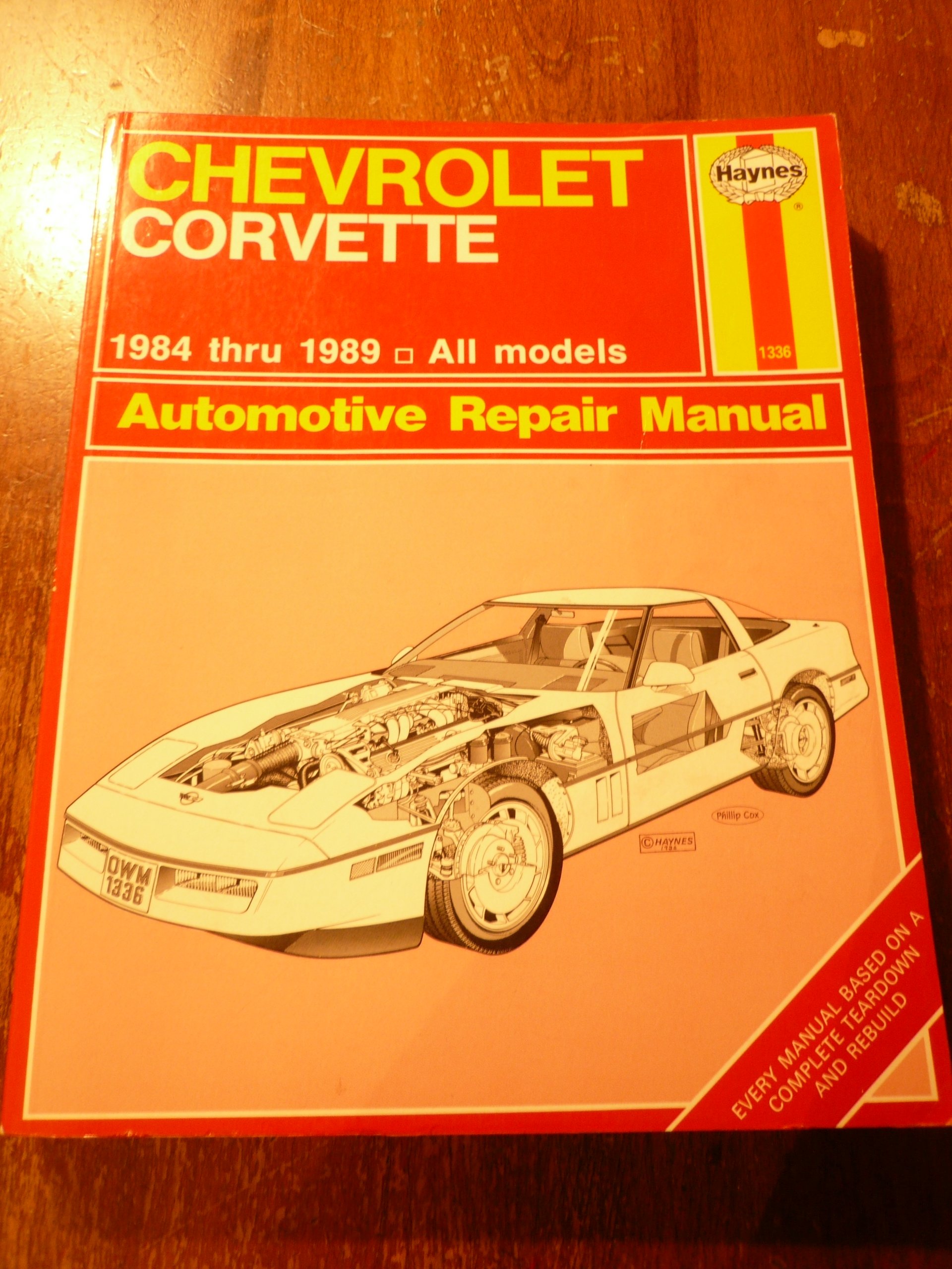 Chevrolet Corvette 1984-89 Owner's Workshop Manual (Haynes Chevrolet  Corvette Owners Workshop Manual): Mike Stubblefield, J. H. Haynes:  9781850106357: ...