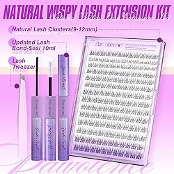 Pawotence Lash Extension Kit Wispy Lash Clusters