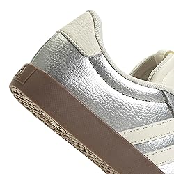 adidas Women's Vl Court 3.0 Sneaker, Silver