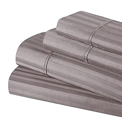 Striped 300-Thread Sheet Set, Premium Long-Staple