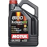 Motul 8100 X-clean EFE 5W-30 Synthetic Oil 5 Liters (109471), 5 l, 1 Pack