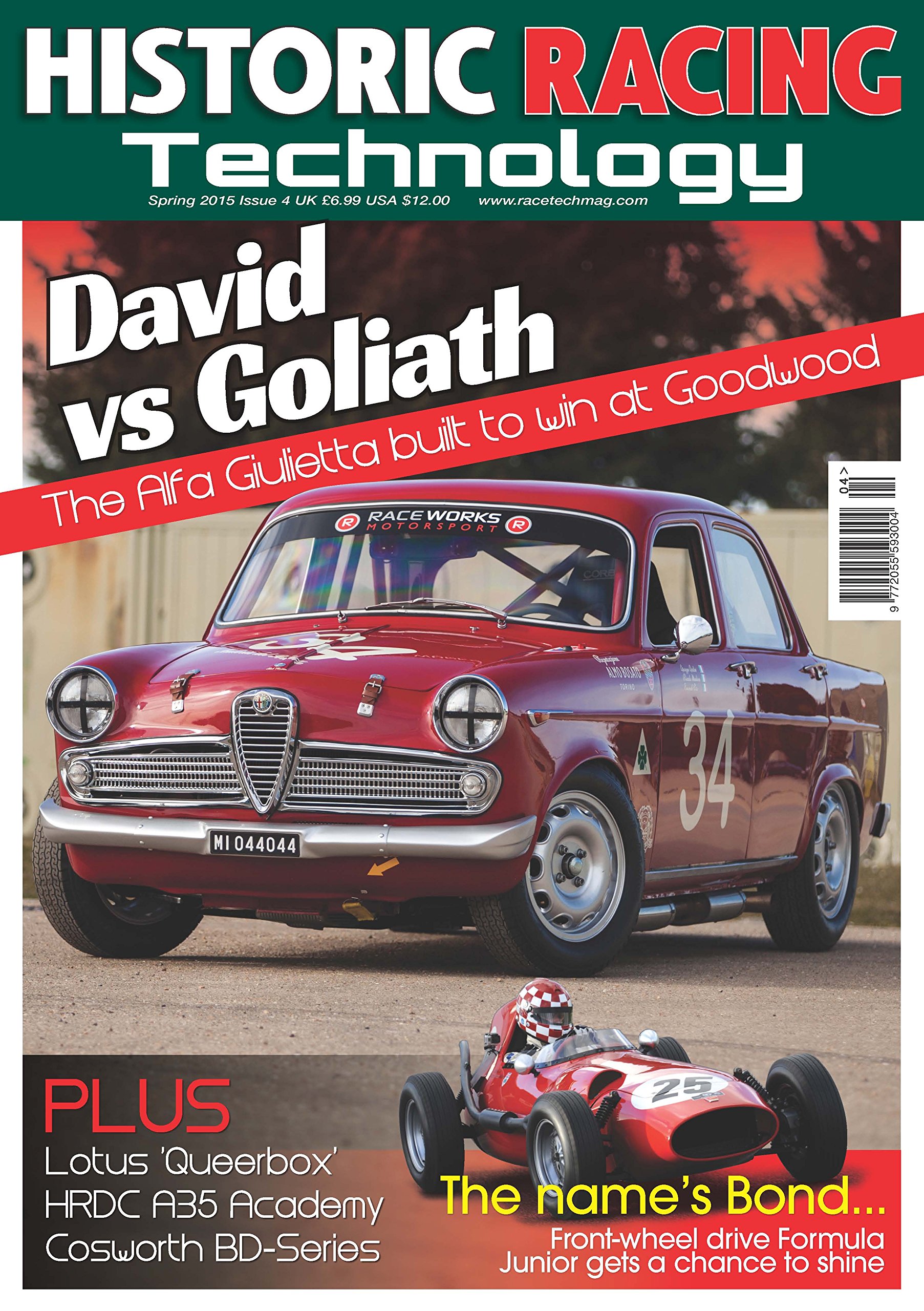 Magazine historic racing tech (quarterly) (9772055593004)