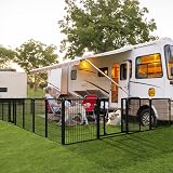 Yaheetech Lightweight Dog Playpen 16 Panels 80cm Fence Exercise Pen Portable view 2