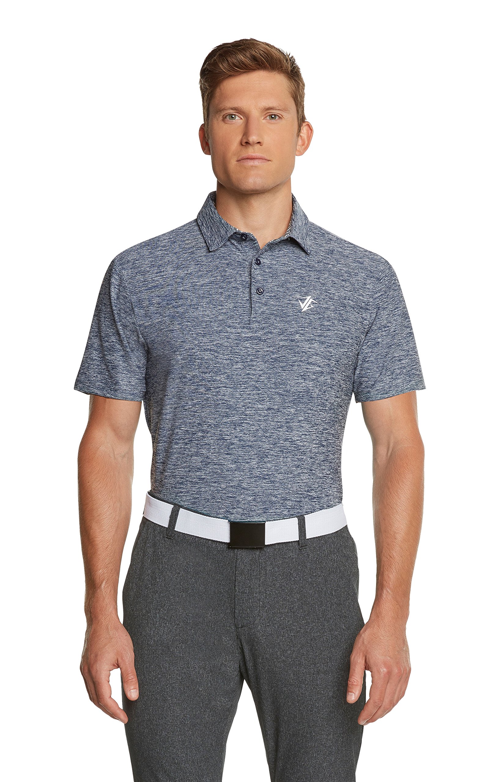 Jolt Gear Golf Shirts For Men Dry Fit ShortSleeve Polo, Athletic