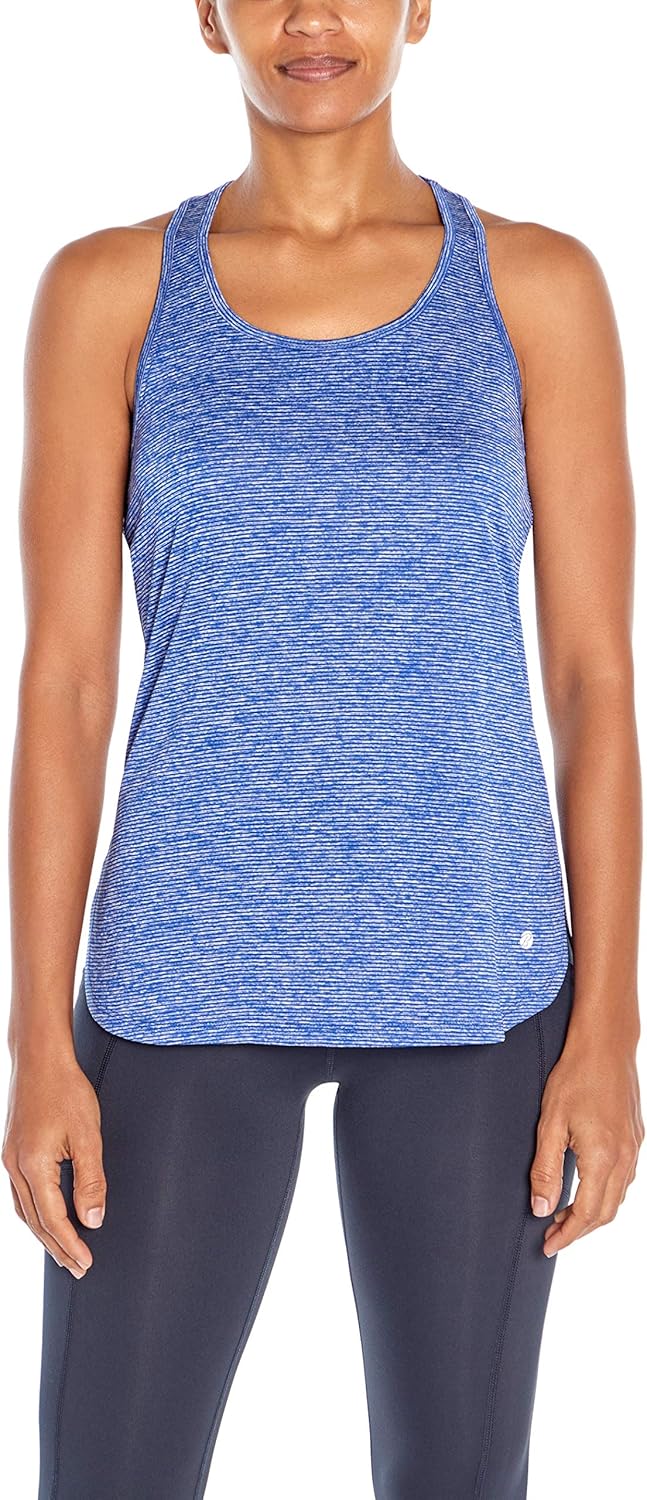 Bally Total Fitness Women's Oblique Tank Top: Clothing
