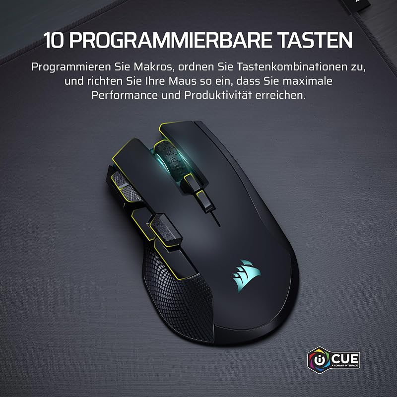 IRONCLAW Wireless SE (2026) Gaming-Maus – Schwarz