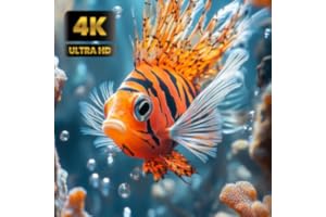 Aquarium Fish Loop Screensaver - Aquarium Simulator: Relaxing Underwater Marine Life Screensaver App for TV with Deep Sea Fis