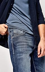 Mavi Jeans Men's Matt Rise Relaxed Straight in Mid