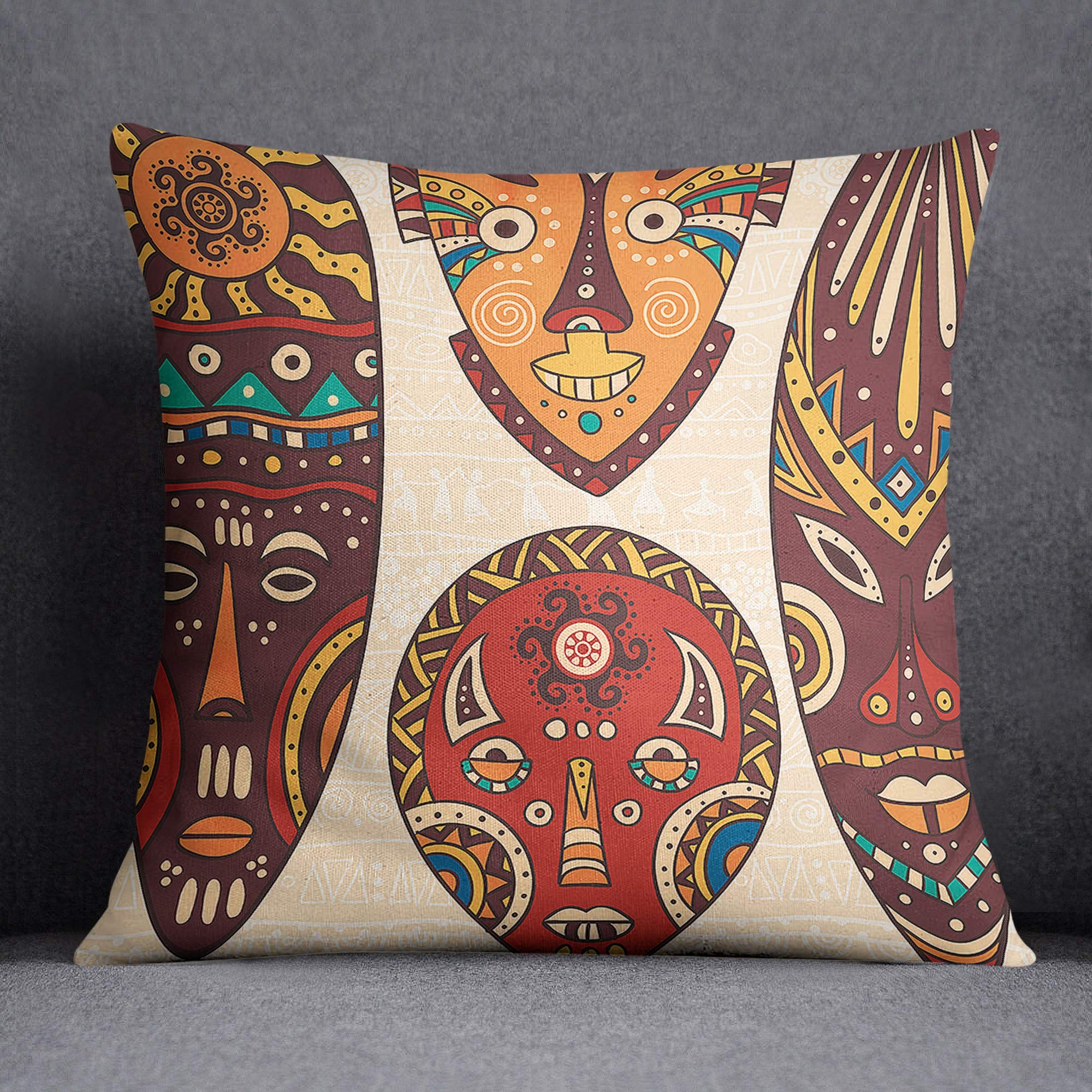 Bonamaison Decorative Cushion Cover, Multi, 45x45