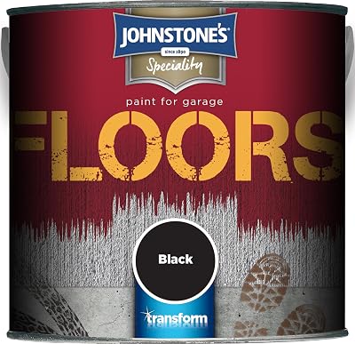 Johnstone's Garage Floor Paint Black 2.5L