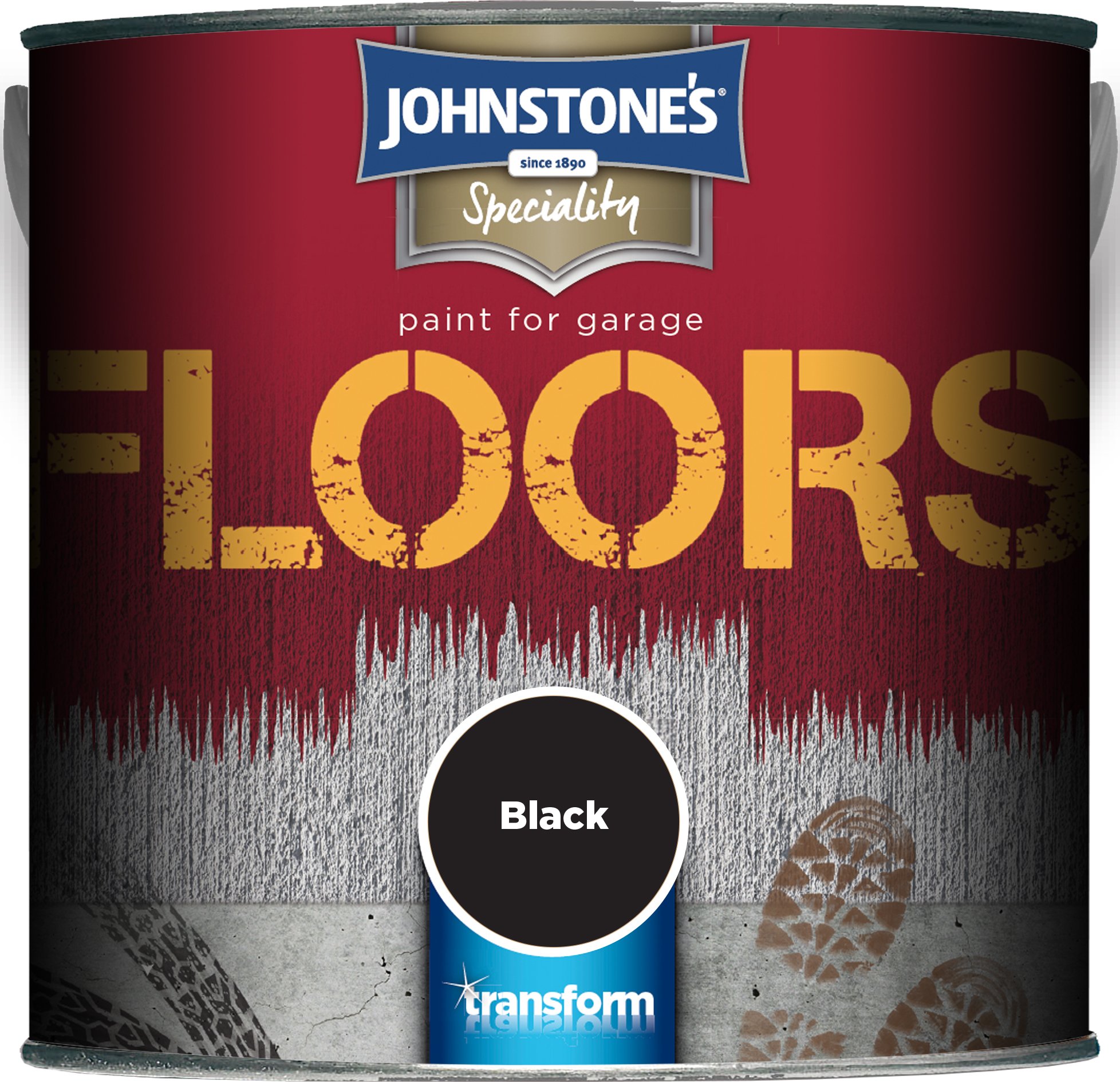 Johnstone's Garage Floor Paint - Black 2.5L