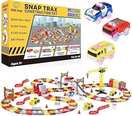 USA Toyz Snap Trax Construction Set 