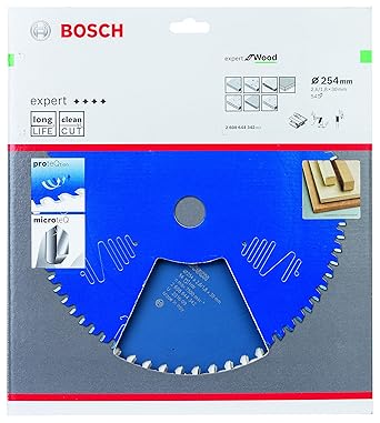 Bosch Professional Expert For Wood Circular Saw Blade For Wood 254 X 30 X 2 6 Mm Teeth 54 Accessories Circular Saw Amazon De Diy Tools