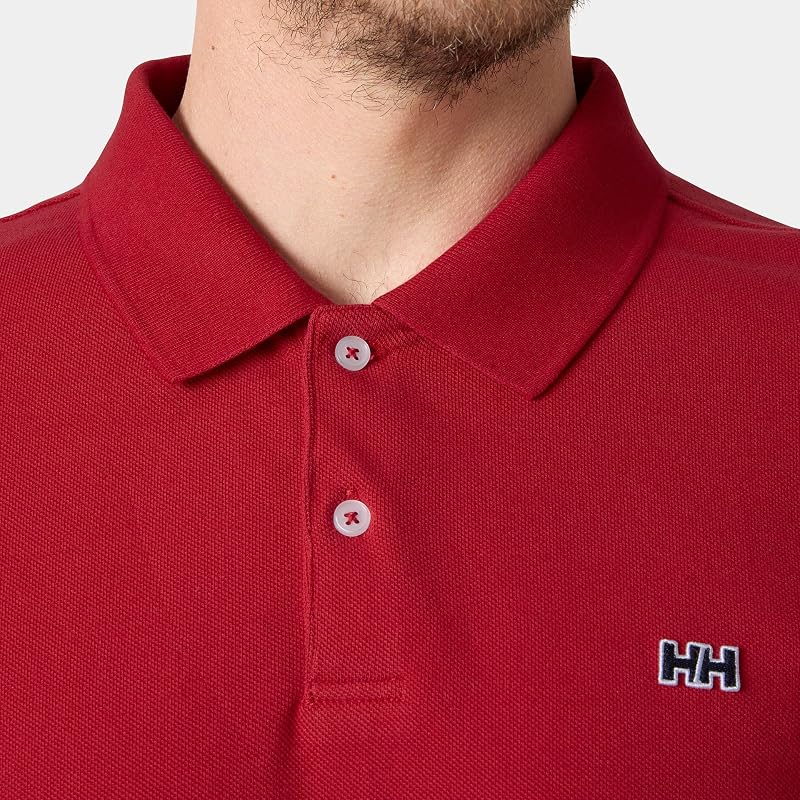 Men's Hudson Polo, Red, L