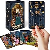 Wyspell Tarot Cards with Guide Book - Sacred Witch Unique Tarot Deck for Beginners - Traditional Symbolism - Beautiful & Modern Tarot Decks