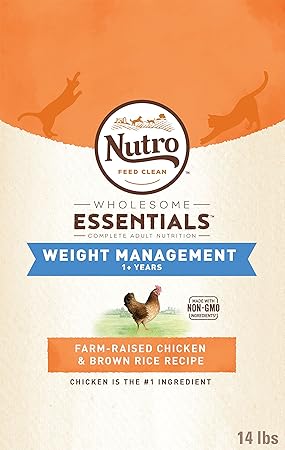 nutro cat food weight management