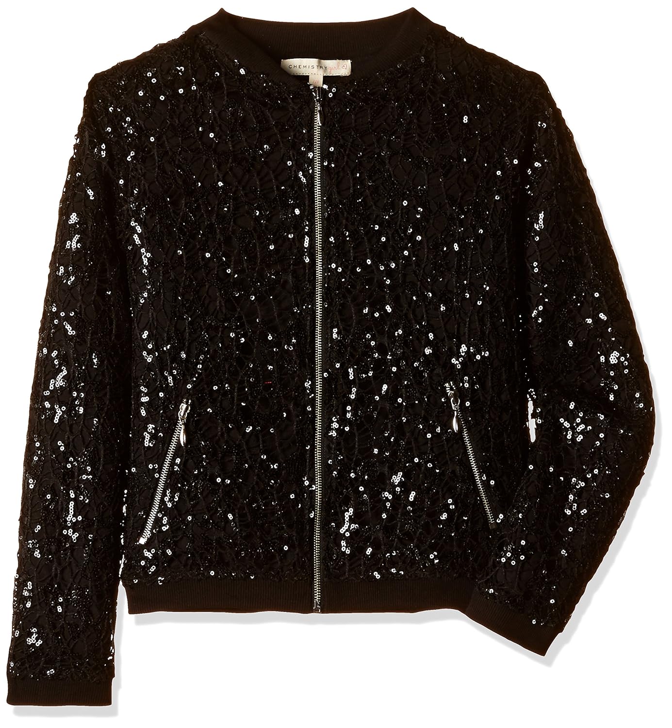 Buy Chemistry Girls' Jacket (GA16-619WTOUTJKT_Black_11-12 Years) at Amazon.in