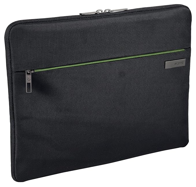 Leitz, Universale Schutzhülle für 15.6 Zoll Laptop, Ultrabook oder Mobilgeräte, Polyester, Complete, Schwarz, 62240095
