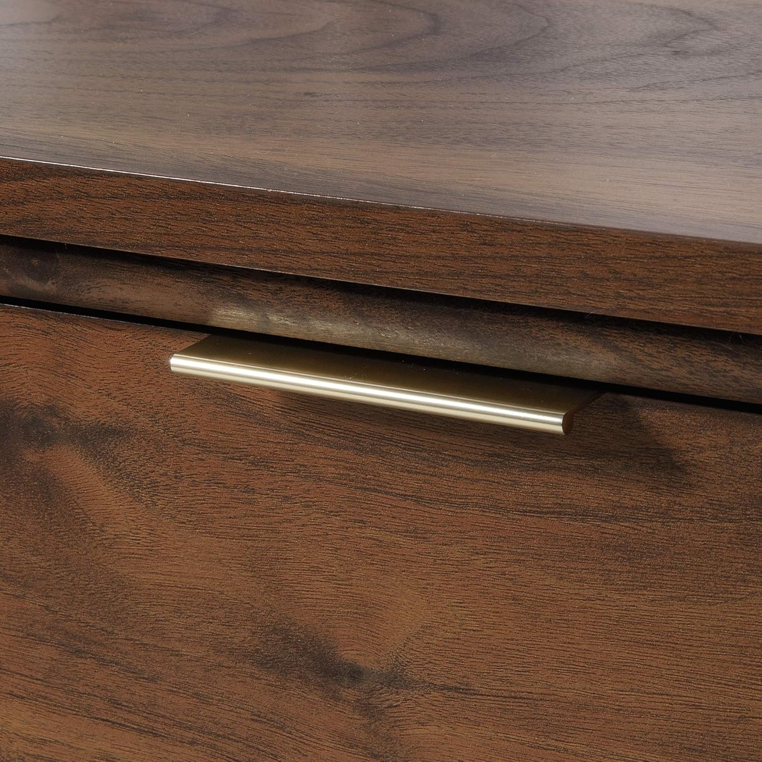 Sauder Clifford Place Lateral File, Grand Walnut finish: Furniture & Decor